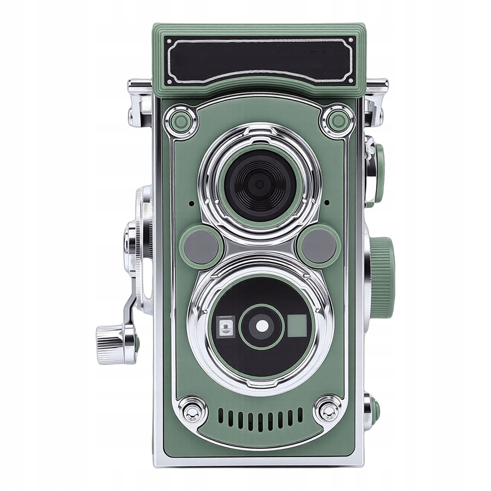 Vintage Digital Camera Portable Style TLR Retro 2.7K Video 24MP IJ Resolution 1 Mpx