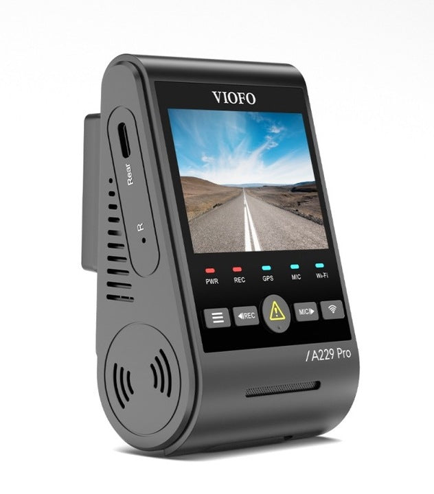 Viofo A229 Pro Duo IR UHD + FHD ideal video recorder for TAXI UBER BOLT Manufacturer code 194044000857