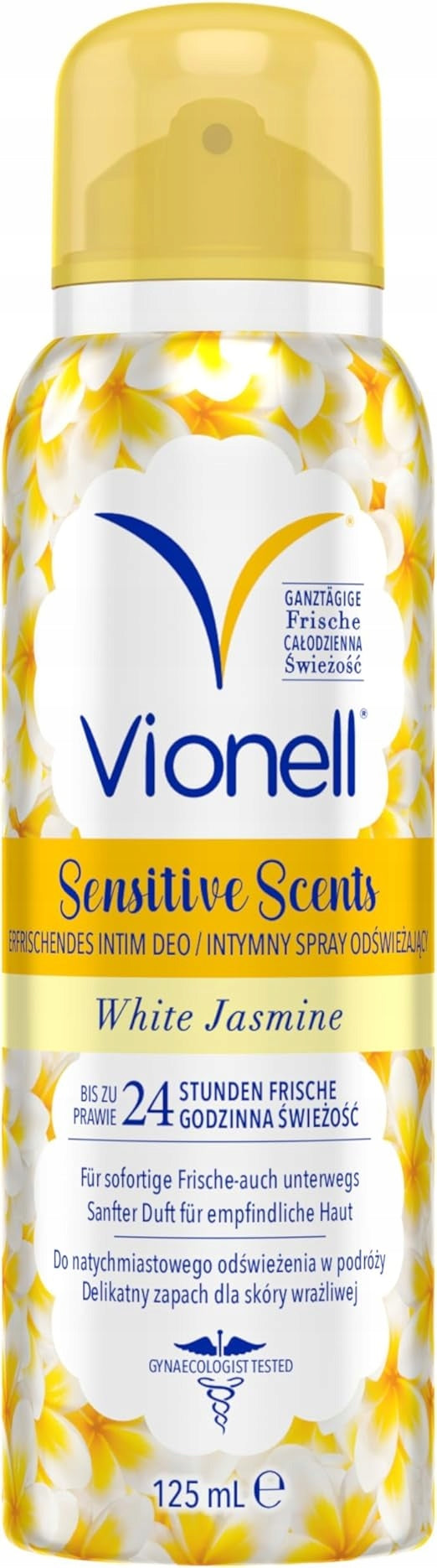 Vionell Sensitive Scents White Jasmine - Spray Intymna Odor, 125 ml