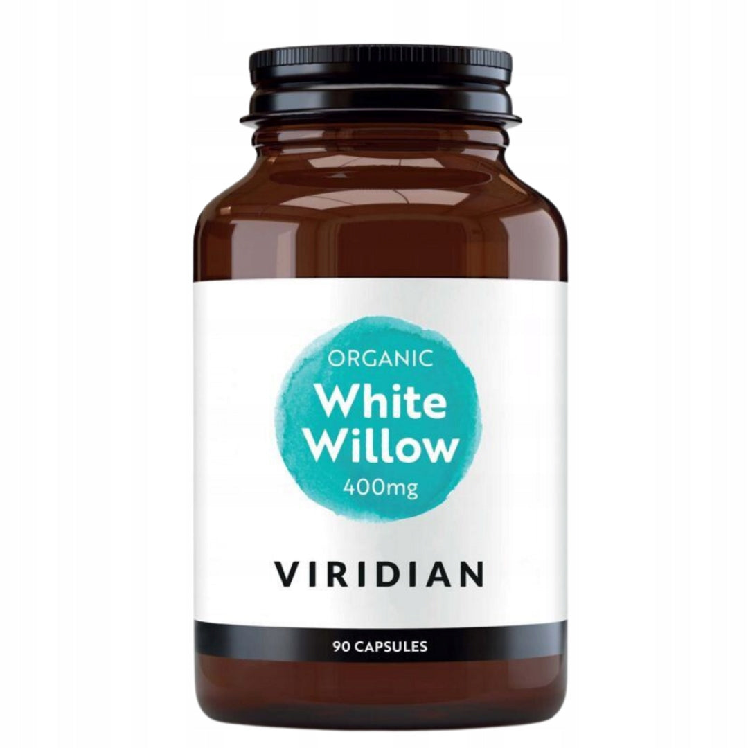 Viridian White Willow Bark 400mg 90 kapslí Organic