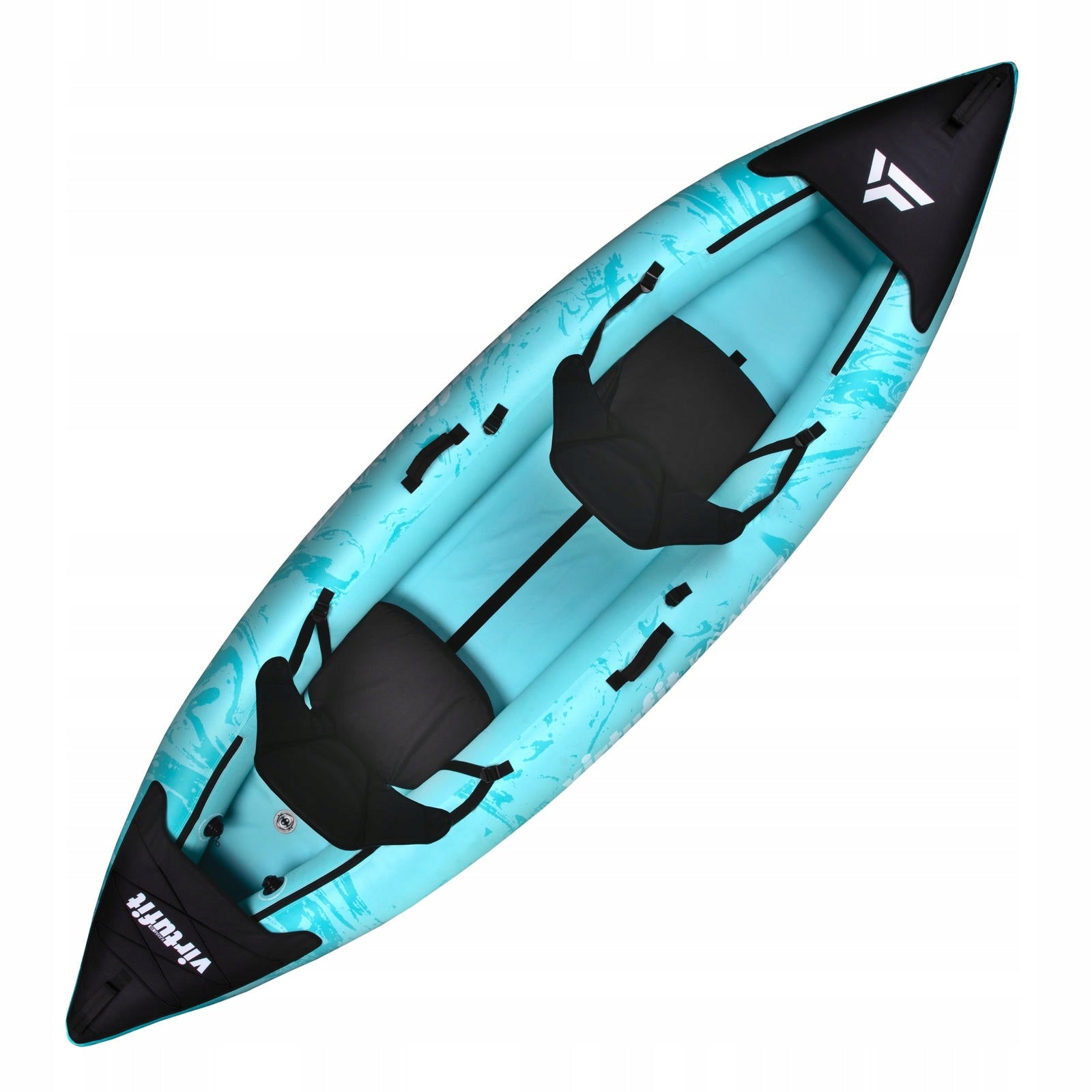 Virtufit Kayak 2-3 person pumped turquoise HIT FOR HOLIDAYS Brand Virtufit