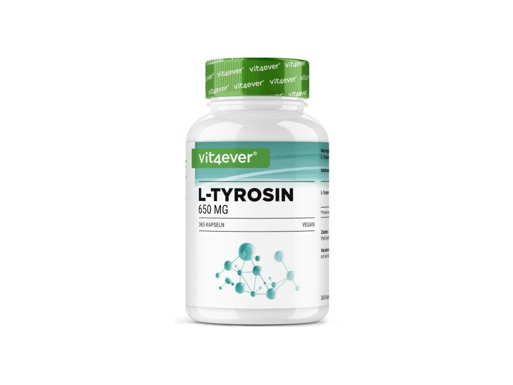 Vit4ever L-Tyrosin, 365 kapslí