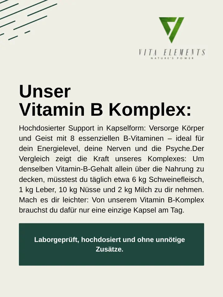 Vita Elements Vitamin B Complex Non-GMO Tablets Tested 240 Pcs Medical device no