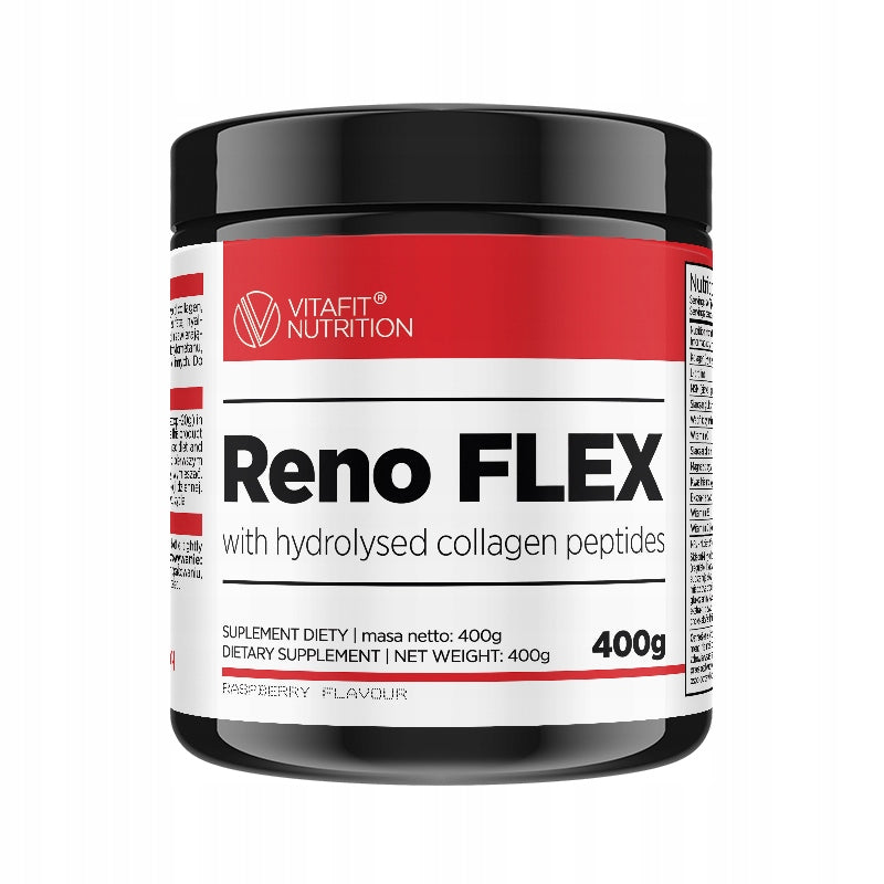 Vitafit RENO FLEX 400g FOR JOINTS BONE COLLAGEN MSM GLUCOSAMINE PROLINE Malin