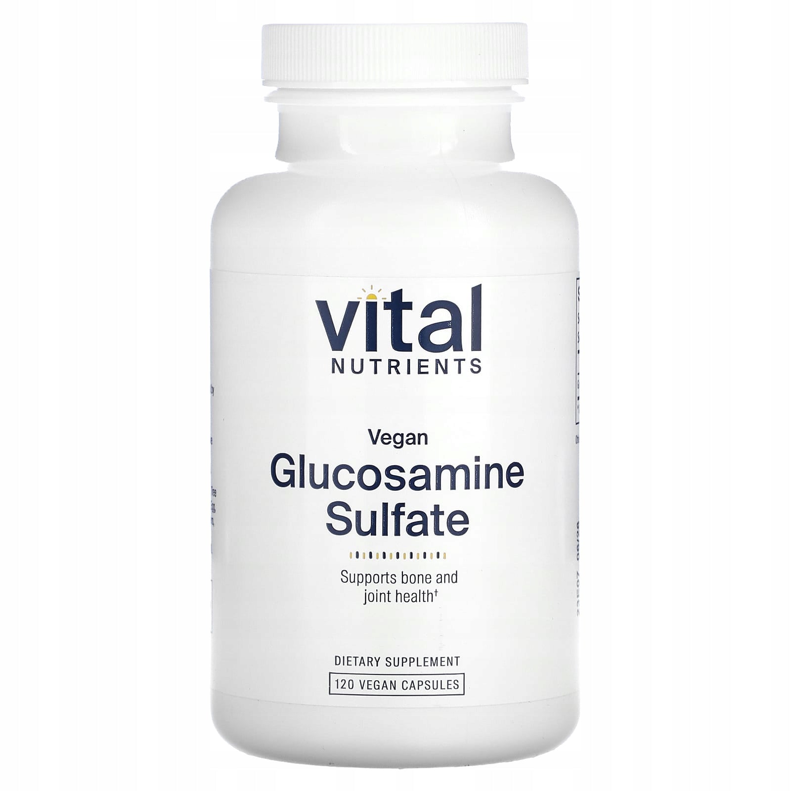 Vital Nutrients , Vegan Glucosamine Sulfate, 120 Vegan Capsules
