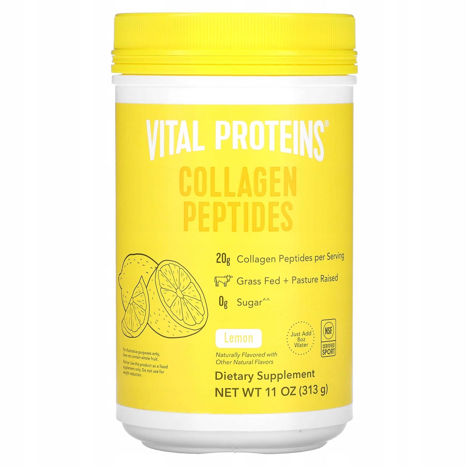 Vital Proteins, Collagen Peptides, lemon, 313 g