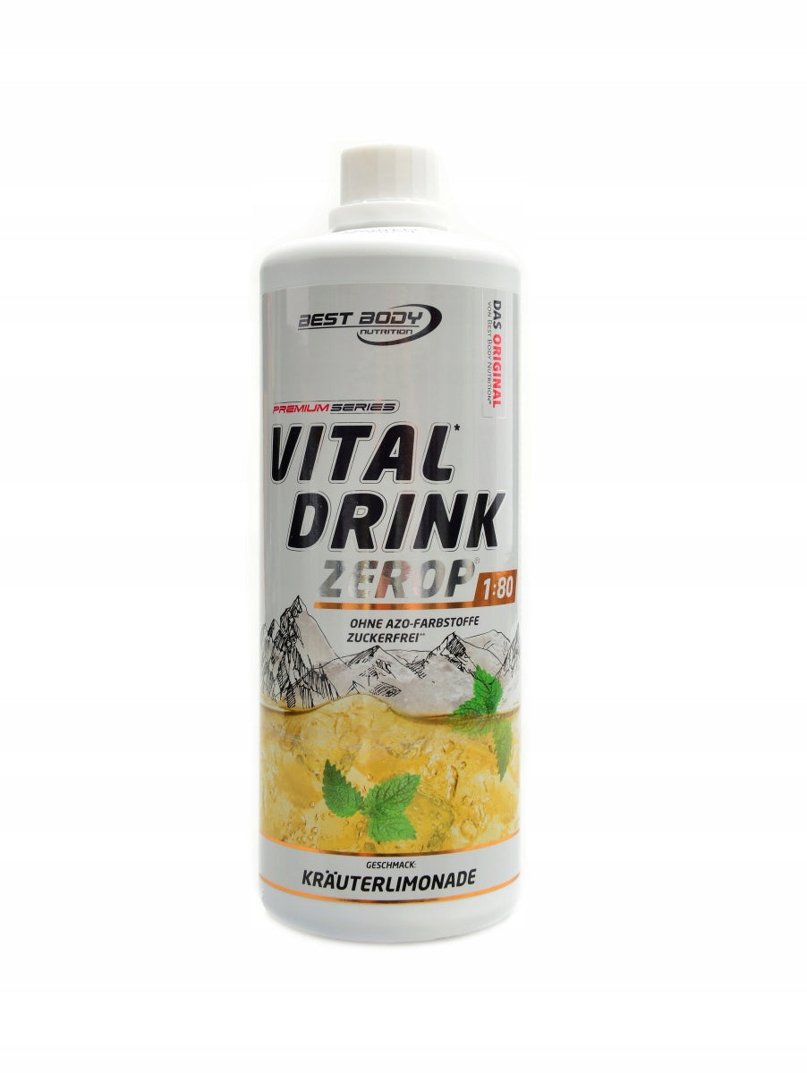Vital drink Zerop 1000ml - herbs lemonade Expiration date at least 1 year from the date of purchase