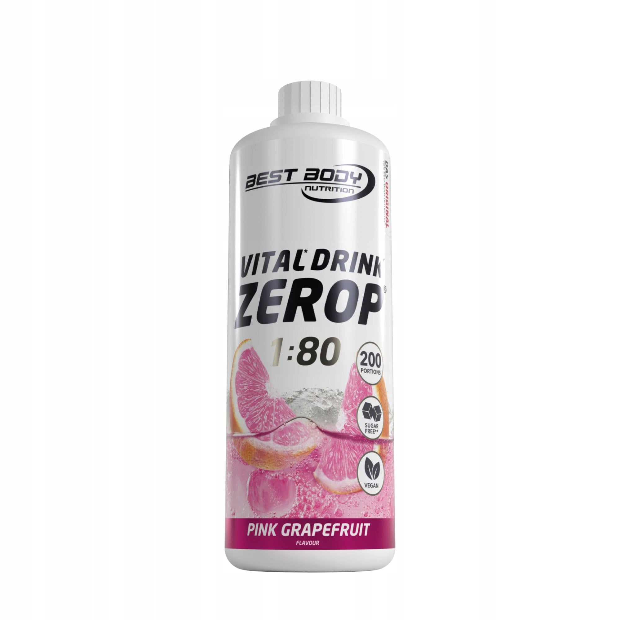 Vital drink Zerop 1000ml - pink grappefruit