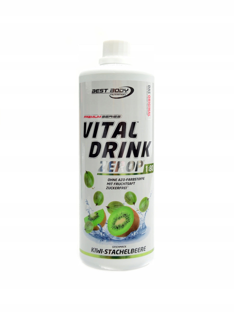 Vital drink Zerop 2 x 1000 ml kiwi angrešt DUOPACK EAN (GTIN) 4260495462738