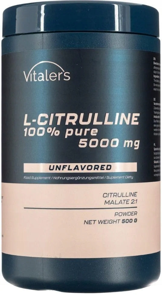 Vitaler's Citrulline Malate L-citrulline Powder 500g