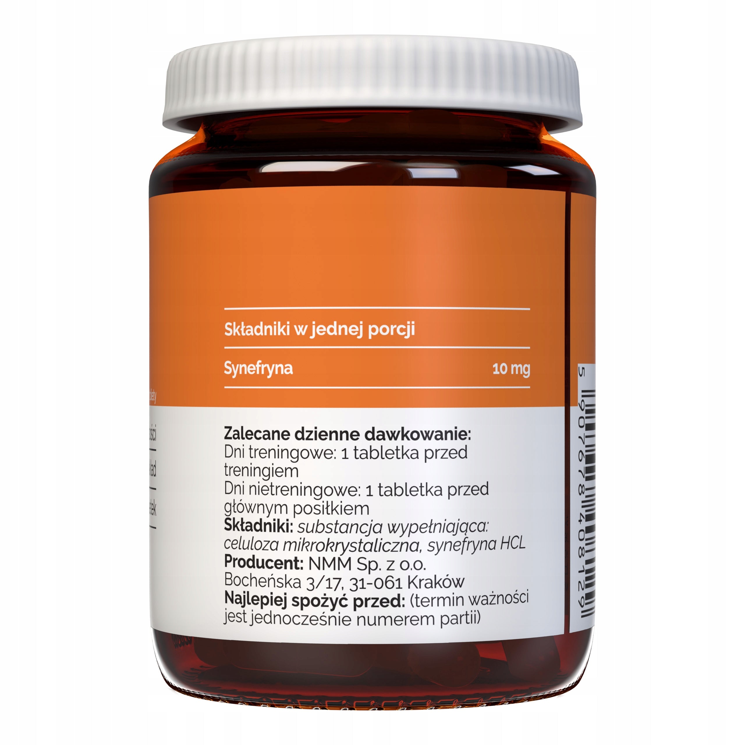 Vitaler's Synephrine 10 mg Weight Loss Reduces Appetite 120 tabl. Packaging status original