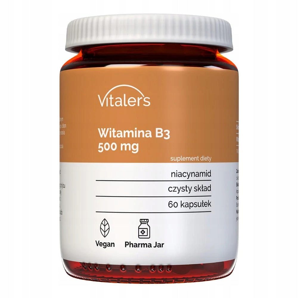 Vitaler's Vitamin B3 500 mg 60 capsules