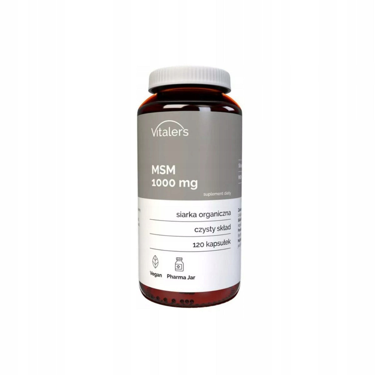 Vitalers MSM 1000 mg 120 kaps
