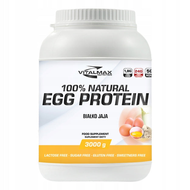 Vitalmax Kurzego Egg Protein 3000g Powder Mass Muscle Training Expiration date at least 3 months from the date of purchase