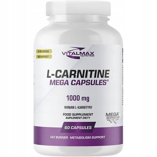 Vitalmax L-Carnitine Mega Capsules L-Carnitine 1000 - 60 capsules
