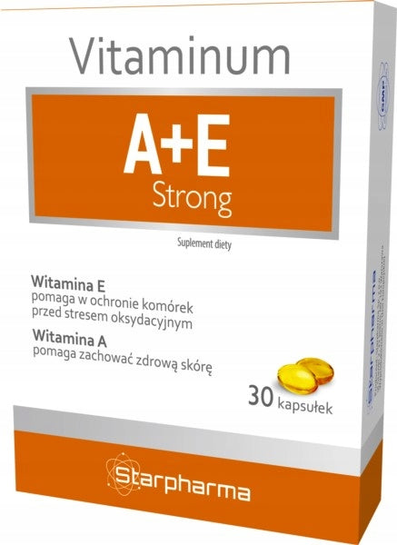 Vitamin A+E STARPHARMA Strong (30 capsules) Manufacturer code 5906874986752
