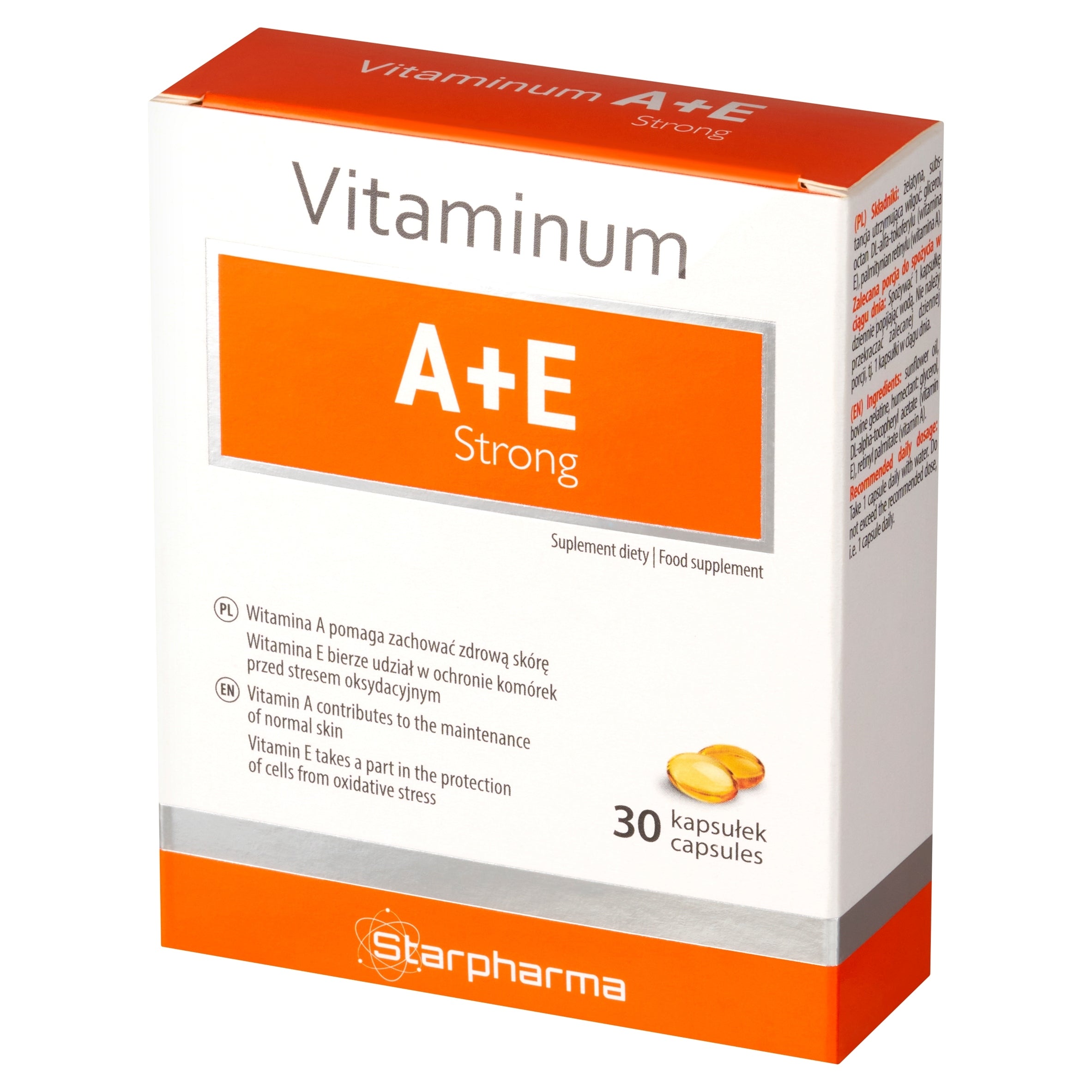 Vitamin A+E STARPHARMA Strong (30 capsules)