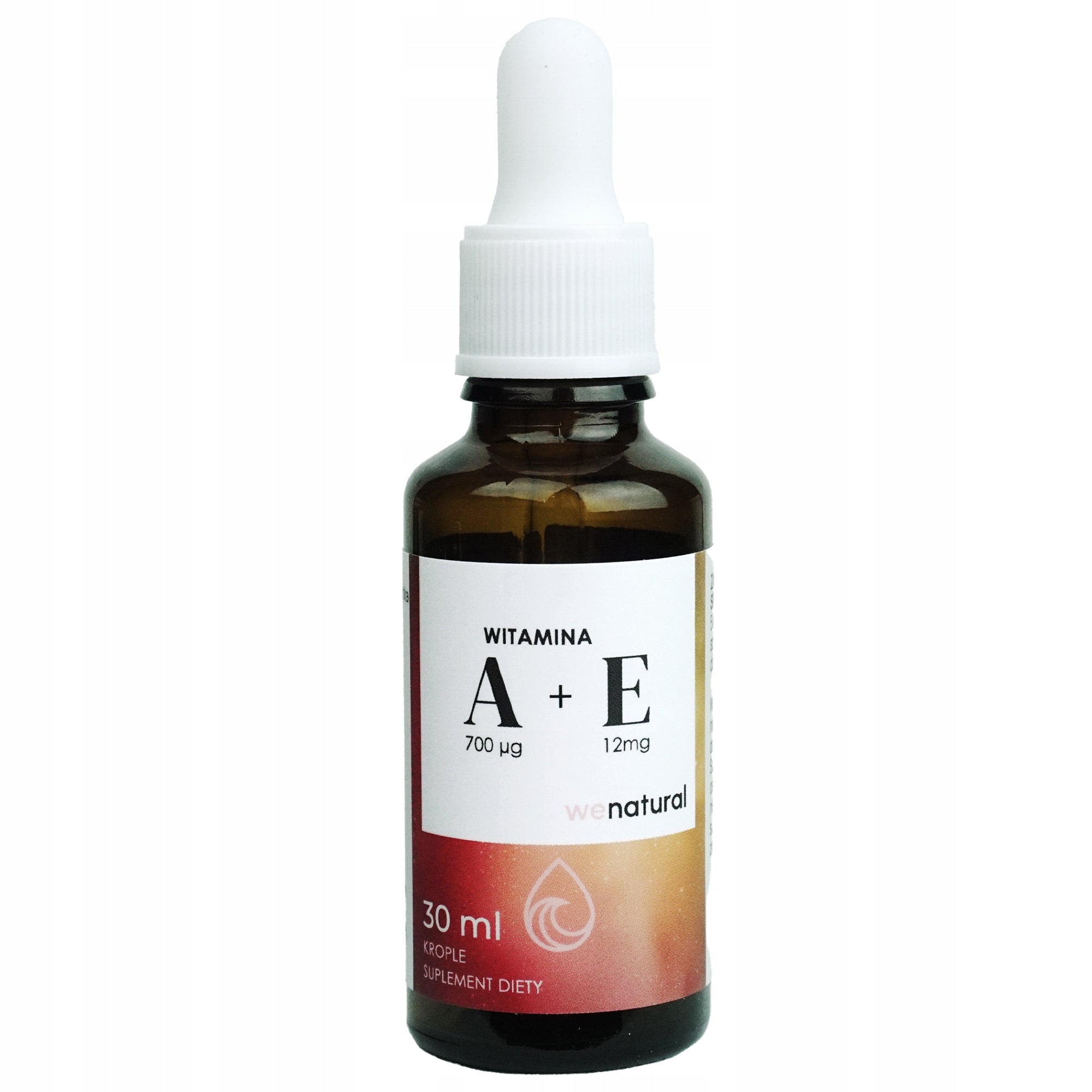 Vitamin A+E drops 30 ml Wenatural skin hair nails vision AE EA A E Medical device no