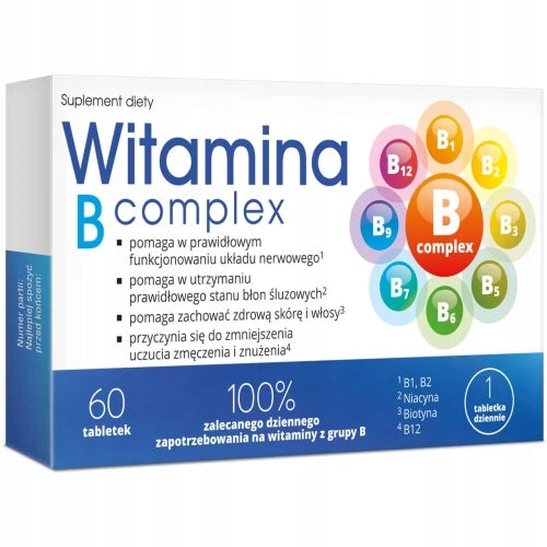 Vitamin B Complex, 60 tablets