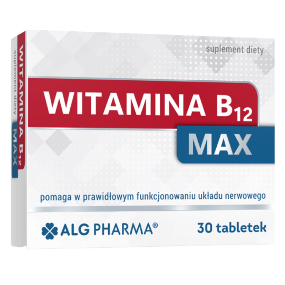 Vitamin B12 MAX 30 tablets ALG