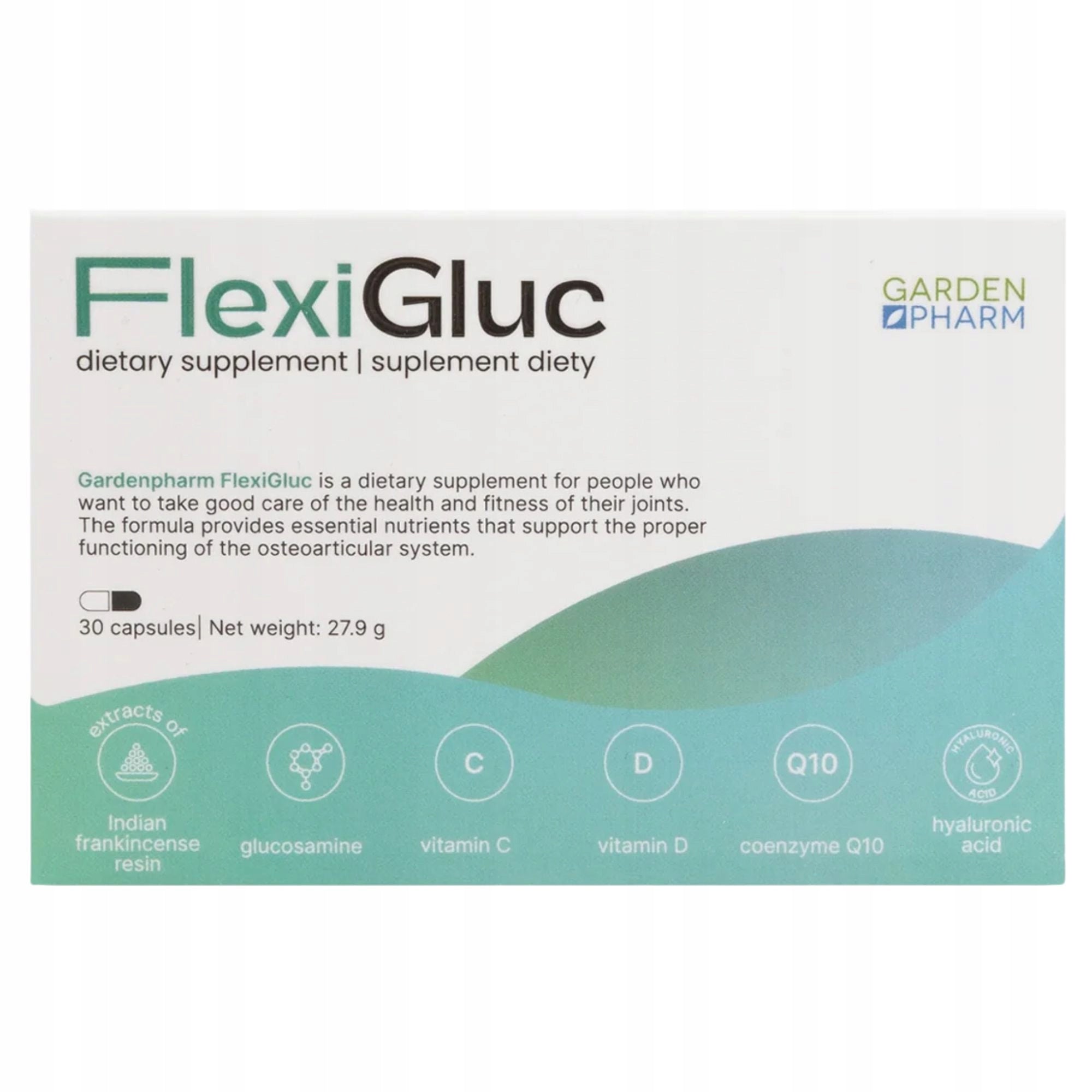 Vitamin C GLUCOSAMINE for joints cartilage bones Dietary supplement GardenPharm