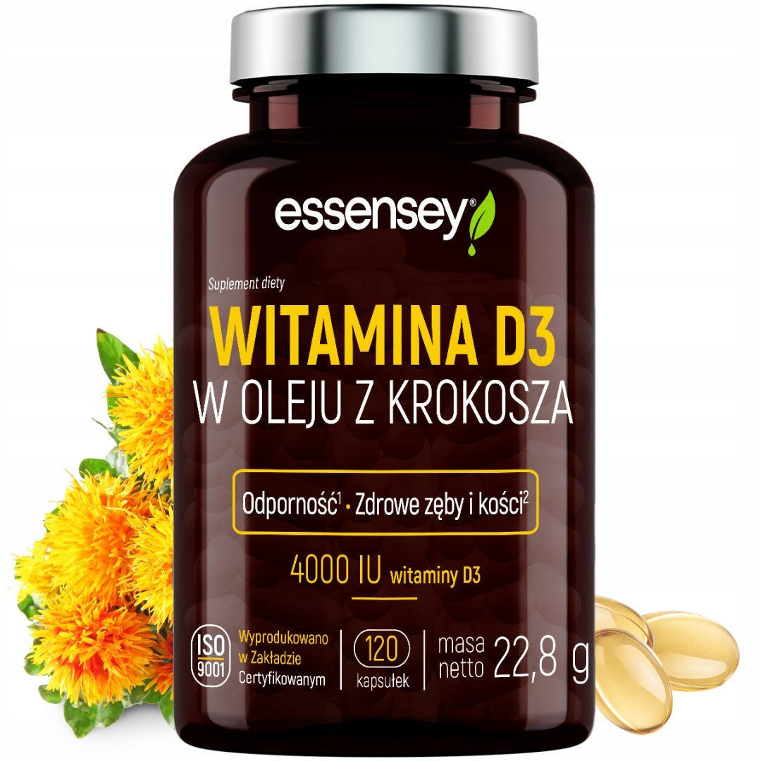 Vitamin D3 4000 IU In Crocodile Oil High Absorption Tooth Resistance