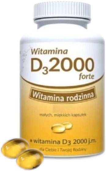 Vitamin D3 in oil 2000 IU 80 capsules