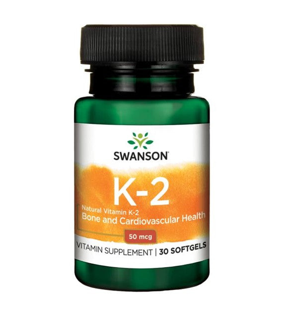 Vitamin K2 Mk7 natural 50mcg/30caps SWANSON