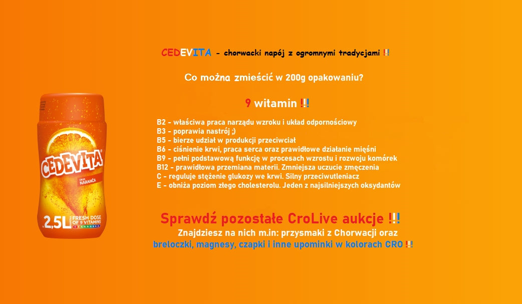 Vitamin drink Cedevita naranca 200g Name other