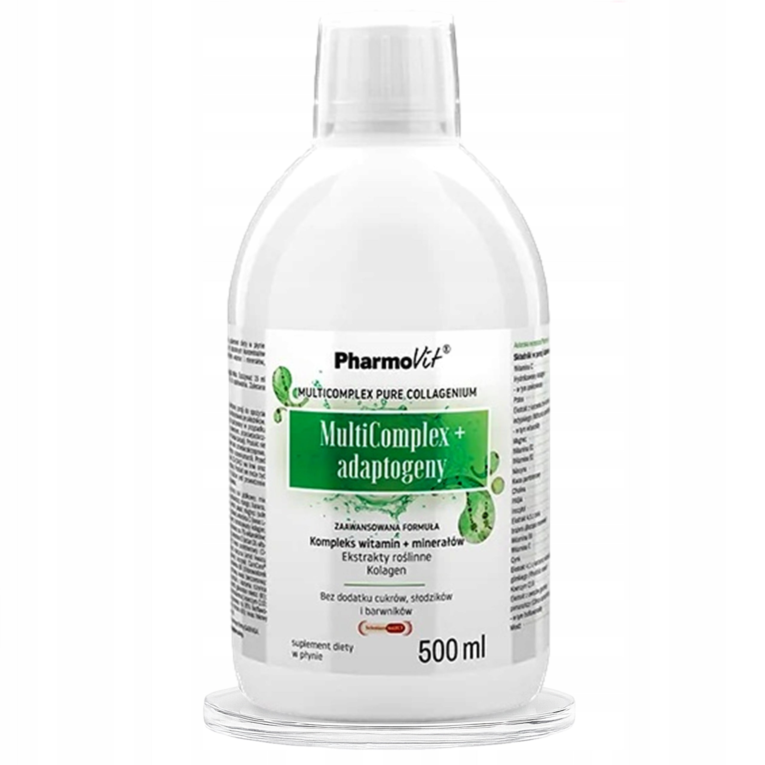 Vitamins Minerals Collagen MultiComplex + adaptogens LIQUID 500 ml Pharmovit