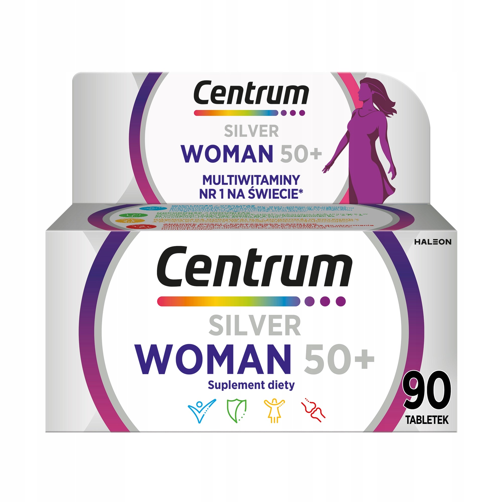 Vitamins and minerals CENTRUM ONA 50+ multivitamin for adults 90tab