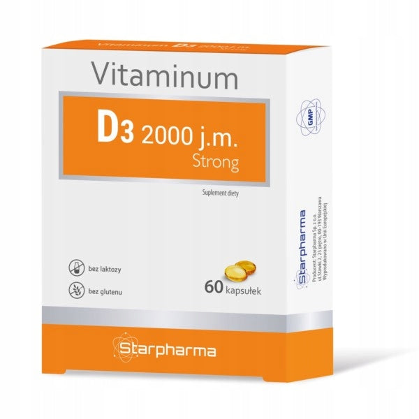 Vitaminum D3 2000j Strong Starpharma 60 capsules