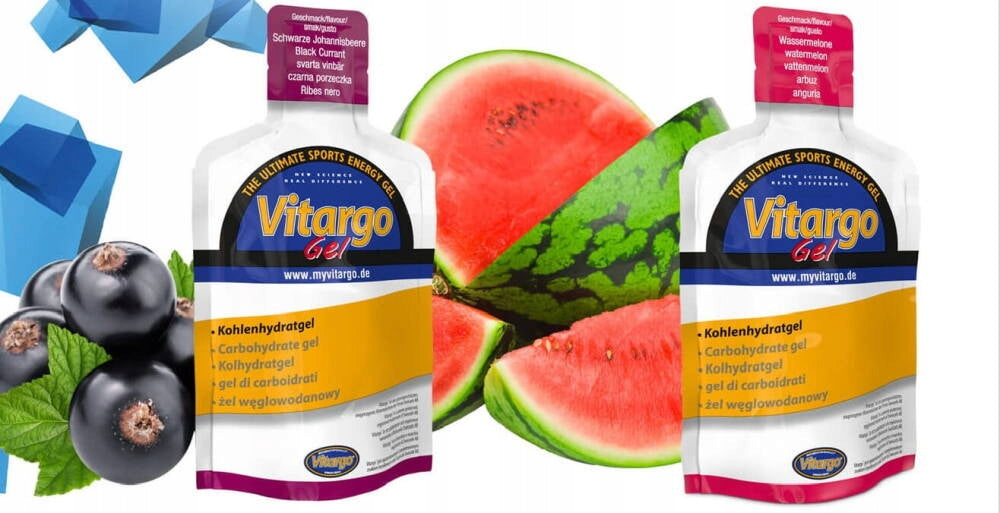Vitargo energy gel Lemon with caffeine original Brand Vitargo