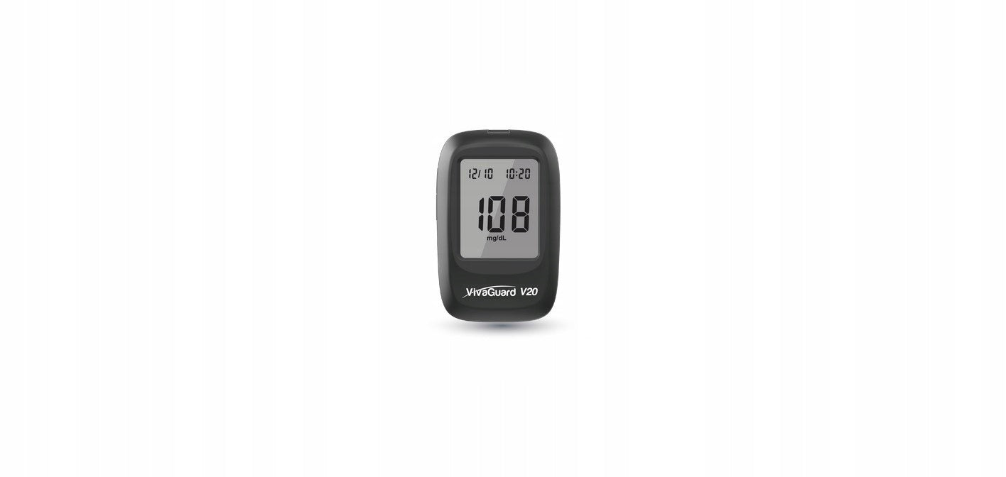 VivaGuard V20 Glucose Meter For Monitoring 1 Piece