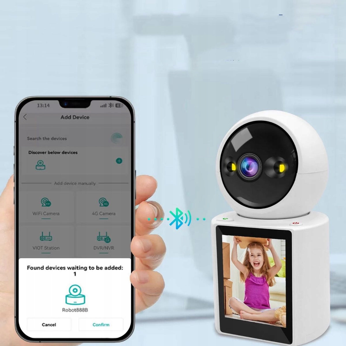 Vnútorná Wi-Fi VIDEO CALLING SMART SURVEILLANCE CAMERA 1080P FHD Brand no brand