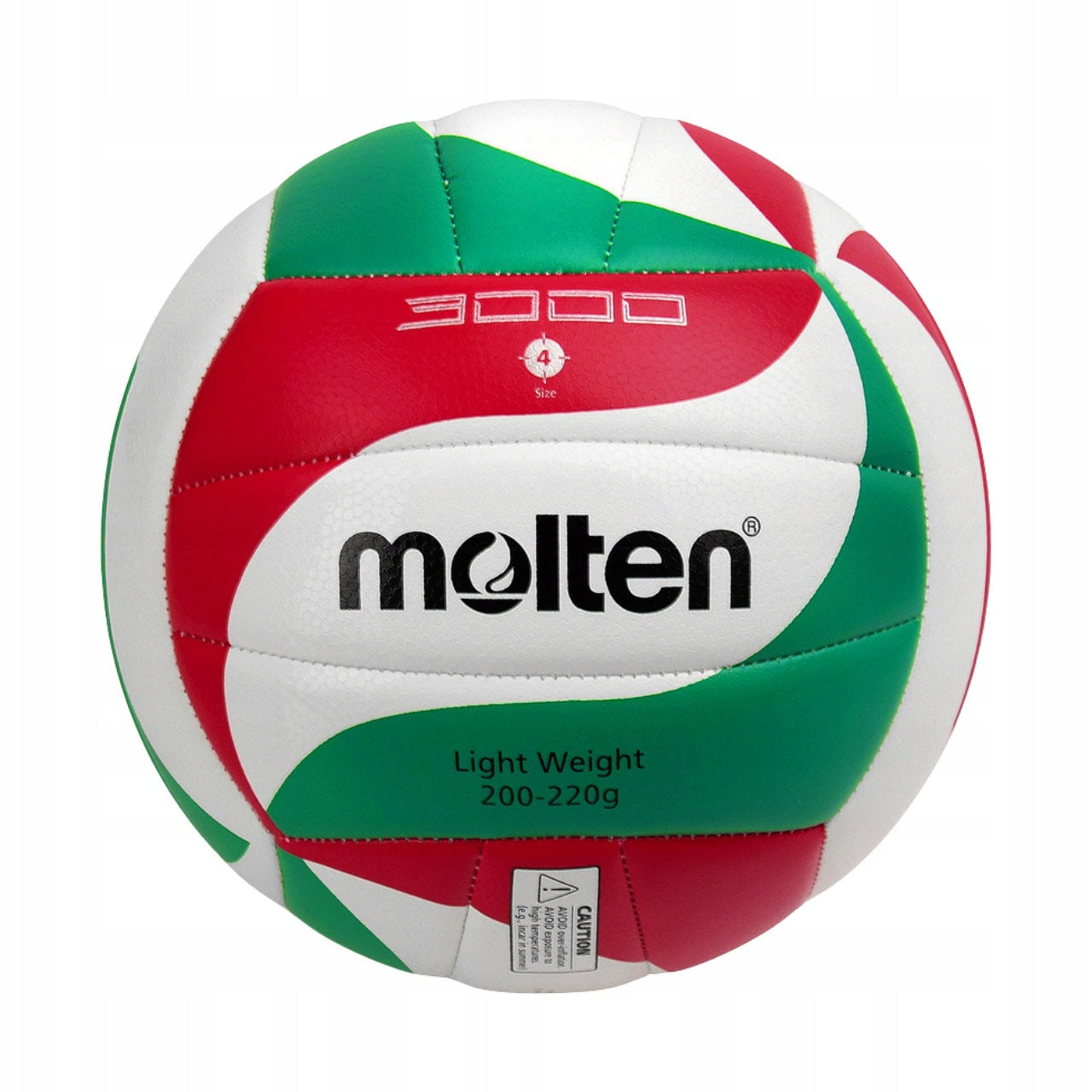 Volleyball Molten white-red-green V4M3000-L