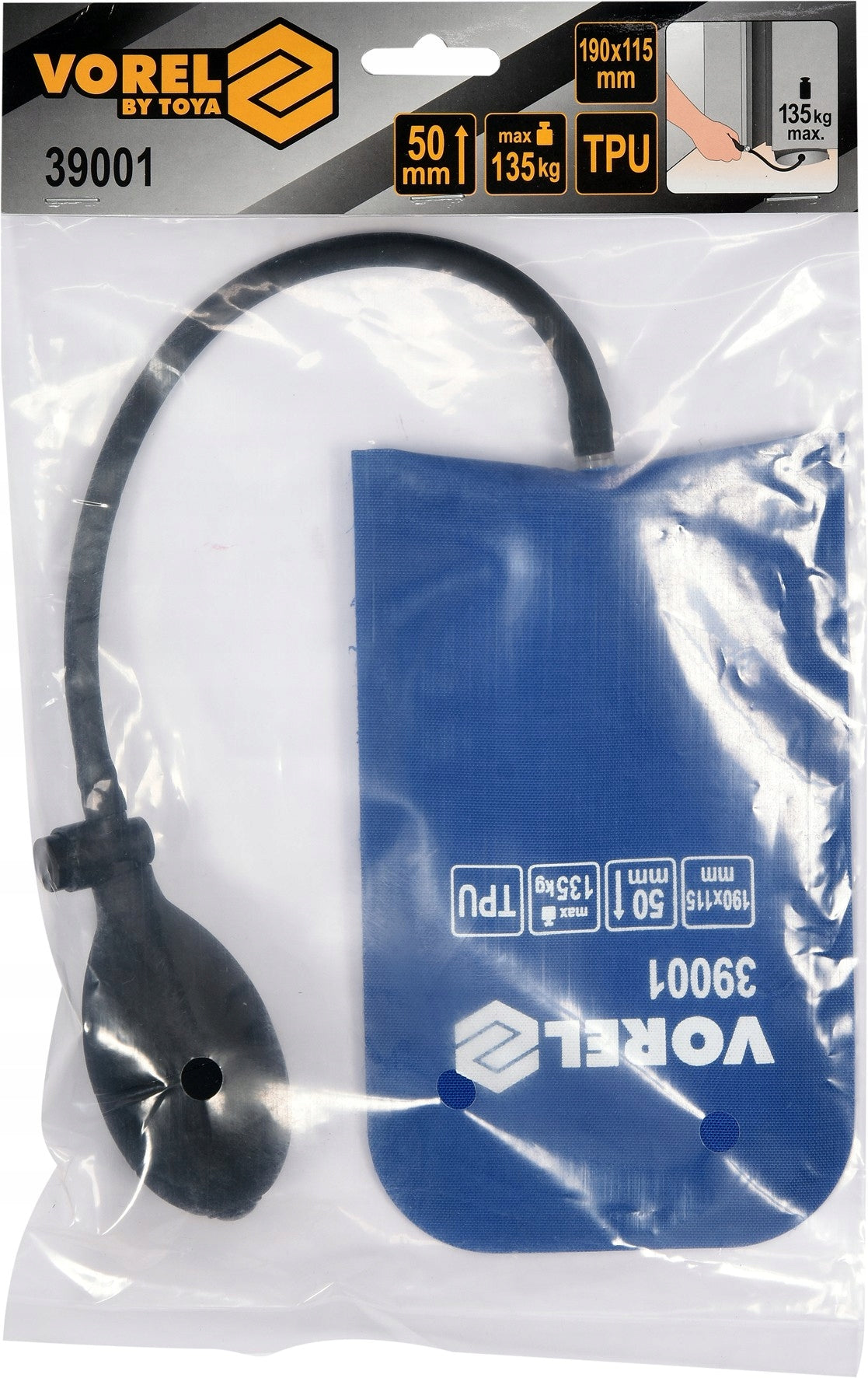Vorel 39001 product Minimum lifting height 2 mm