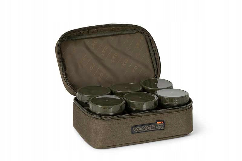 Voyager 8 Pot Hookbait Case Fox Brand Fox