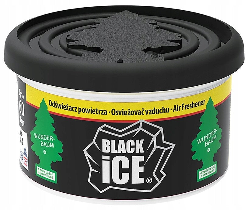 Vůně WUNDER-BAUM Fiber Can osvěžovač Black Ice