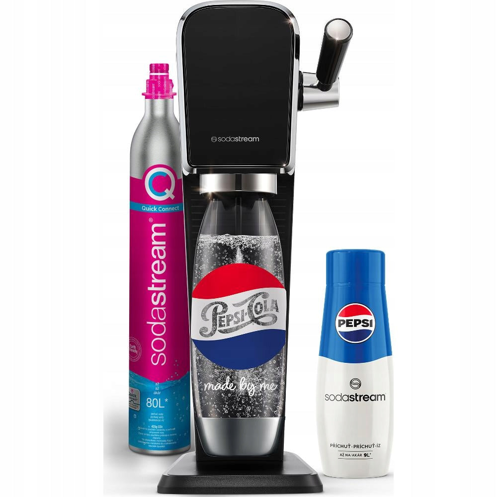 Výrobník sody SODASTREAM ART Black Pepsi Mpack Dominant color black