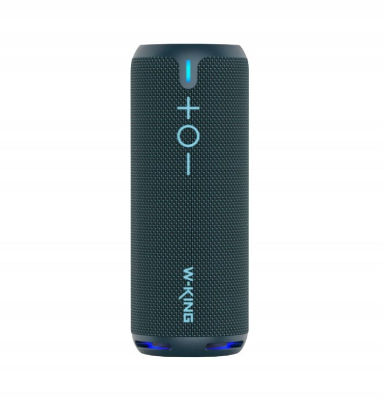 W-King D320 Bluetooth Speaker, 40W, IP67, RGB, GRP, Blue