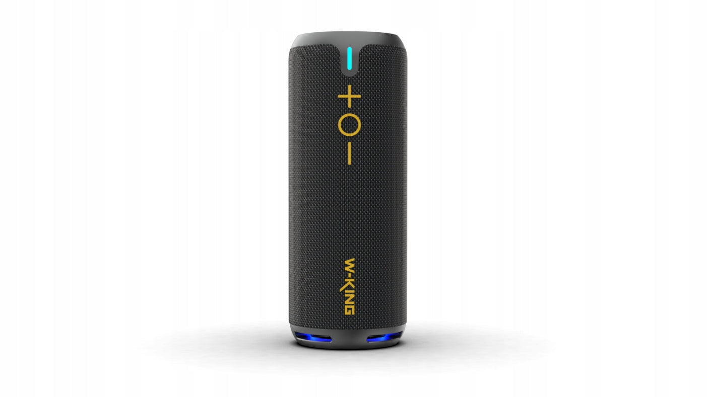 W-King D320 Bluetooth Speaker, 40W, IP67, RGB, TWS, Black Manufacturer code D320-BA
