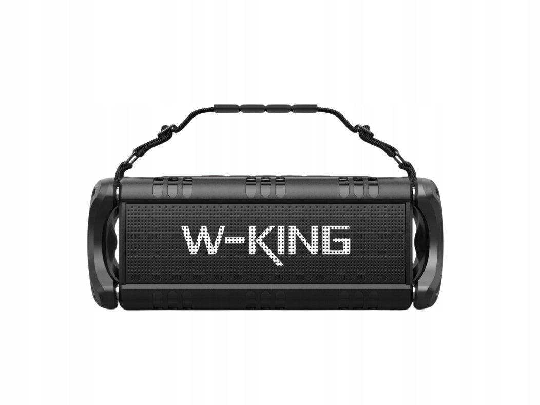 W-King D8 Bluetooth Speaker, 90W Peak, IPX6, Powerbank, AUX, Black Manufacturer code Głośnik Bluetooth przenośny W-King D8 Black