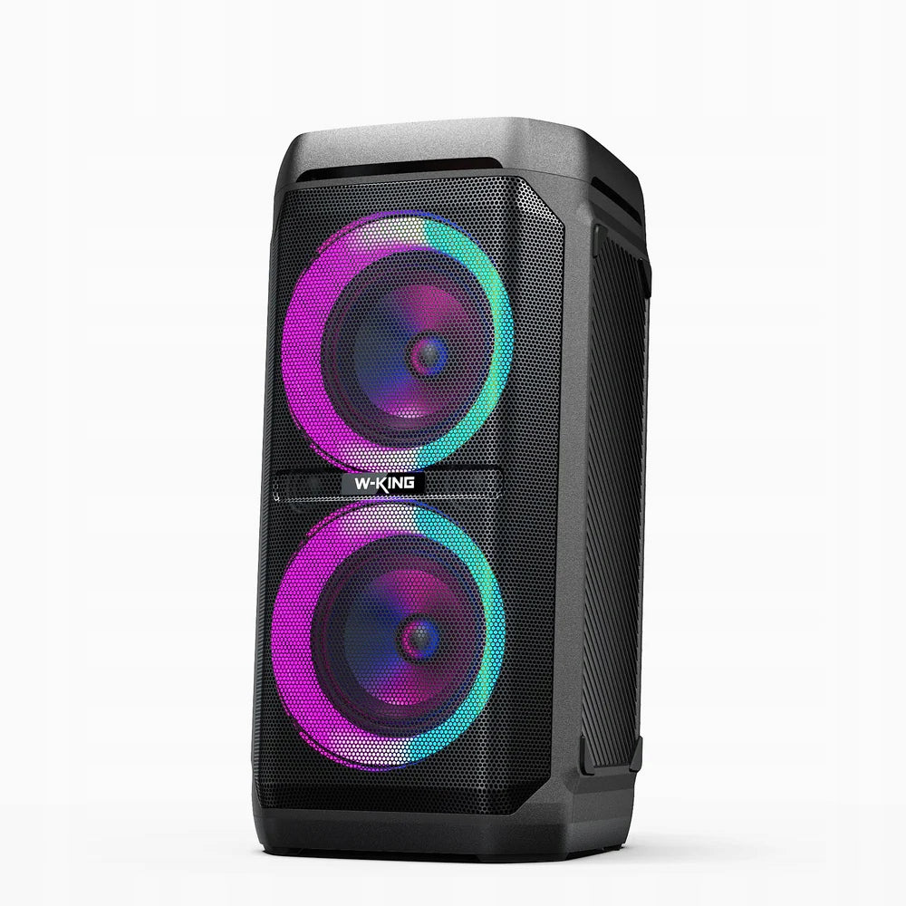 W-King T11 Bluetooth Speaker, 240W Peak, RMS, IPX6, Powerbank, TWS, Black