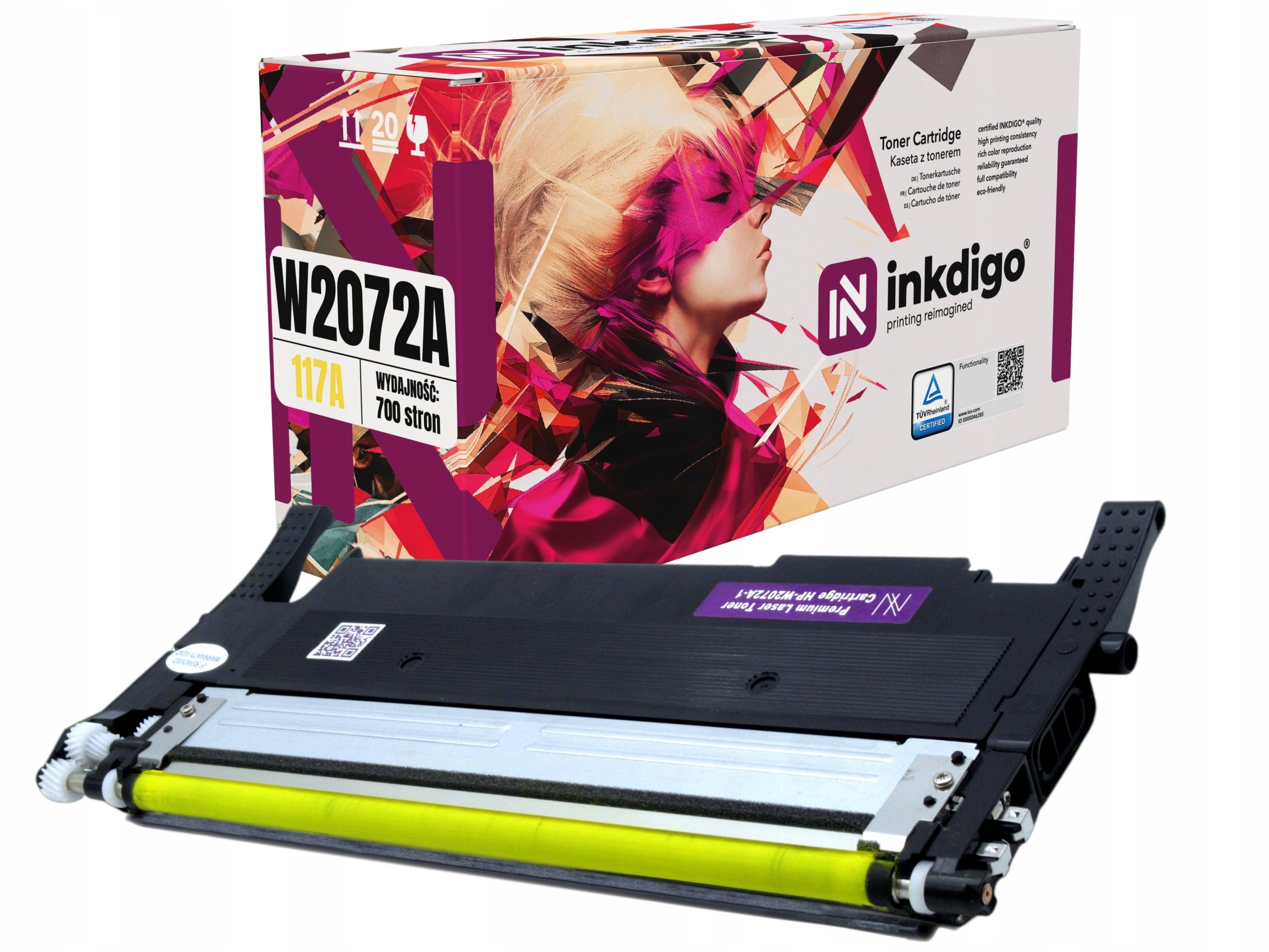 W2072A 117A with CHIP - TONER for HP LASER 150a 150nw MFP 178nw 179fnw 179fng