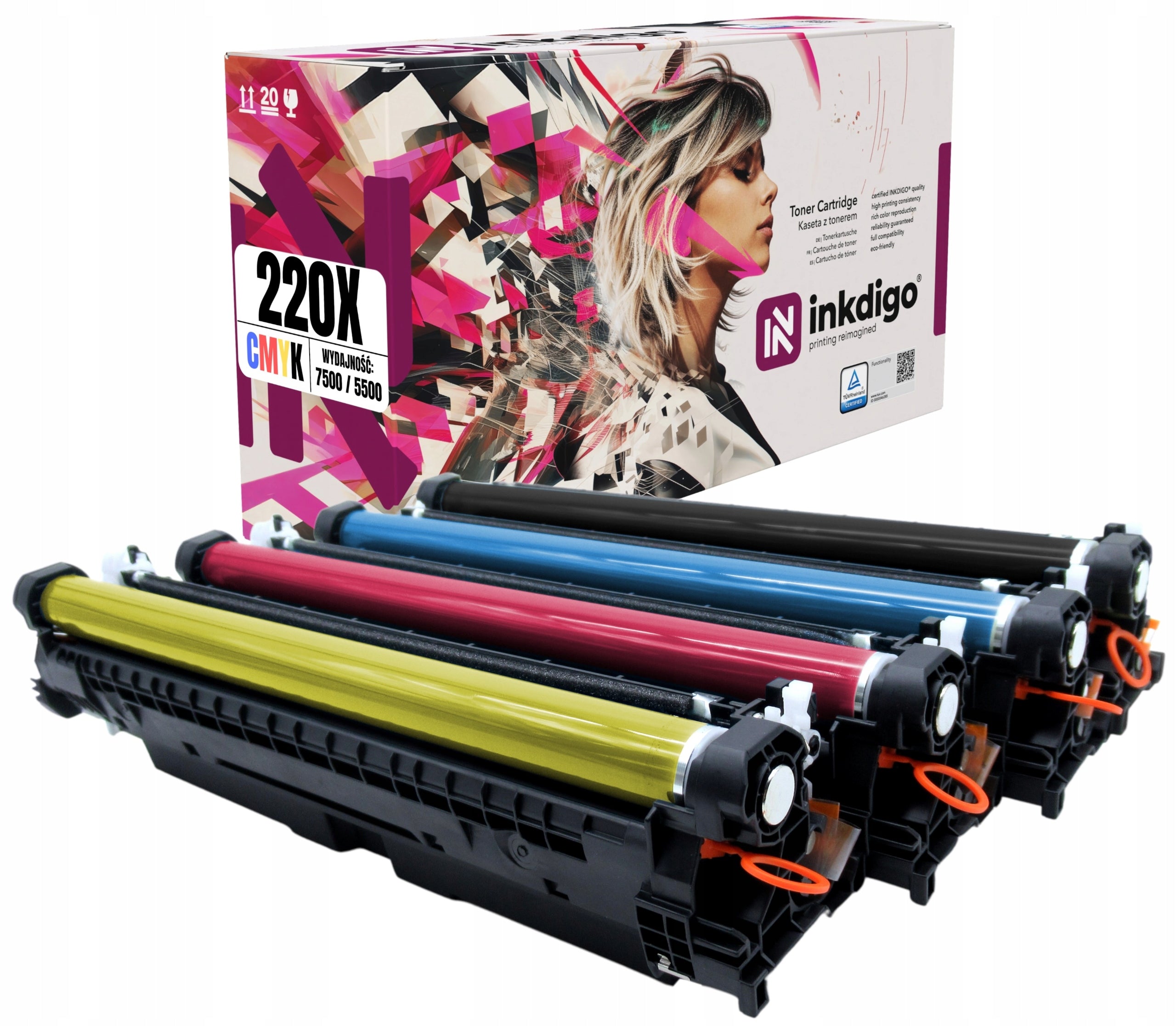 W2200X-W2203X REPLACEMENT TONERS FOR HP Color LaserJet Pro 4202 4302 PRINTER