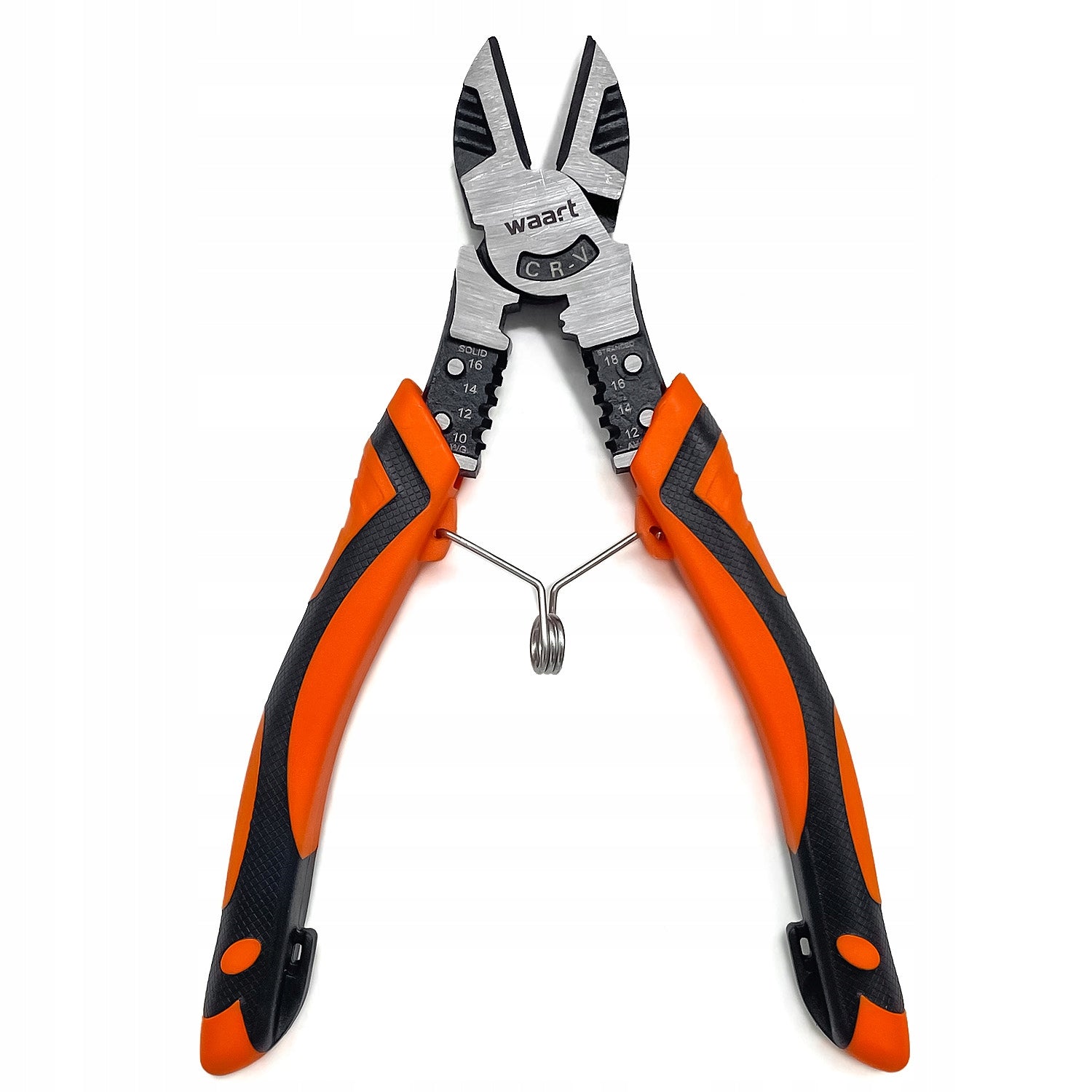 WAART Multifunction Side Pliers,FOR WIRE INSULATION 195mm 8" Brand Waart
