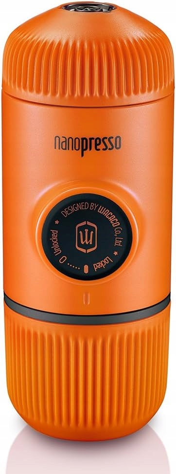 WACACO Nanopresso espresso machine manual travel 18 bar orange