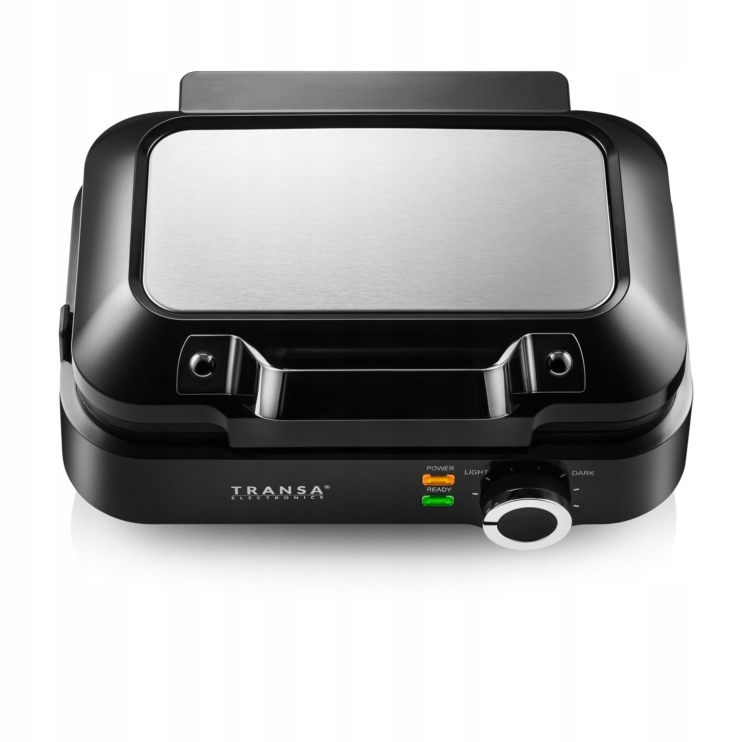 WAFFLE IRON FOR 2 LARGE WAFFLES TEMPERATURE AND BAKING DEGREE CONTROL 2200W Power rating 2200 W