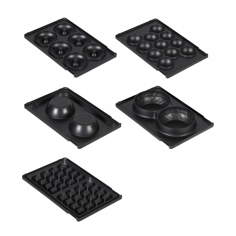 WAFFLE IRON SNACK MAKER 6IN1 NON-SLIP REPLACEMENT PLATES 700W Manufacturer code 99356 Comfortcook